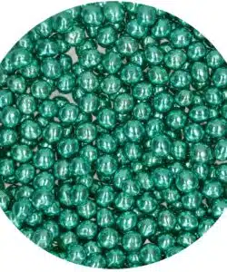 Alternative view of FunCakes Crispy Choco Pearls - Metallic Green 60g