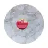 Funcakes masonite cake board rond ø25 cm- marmer grijs bij cake, bake & love 3
