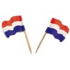 Nederlandse wapperende vlag cupcake prikkers 24 stuks bij cake, bake & love 3