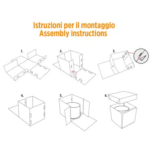 Decora cake box 40,5 x 40,5 x 40 cm - afbeelding 3