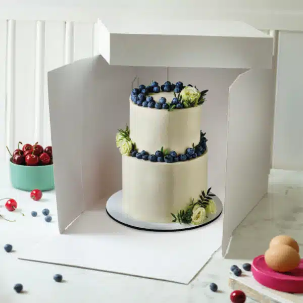 Decora cake box 40,5 x 40,5 x 40 cm bij cake, bake & love 6 Decora cake box 40,5 x 40,5 x 40 cm - afbeelding 2