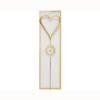 Wondercandle vuursterretje - hartje goud bij cake, bake & love 3