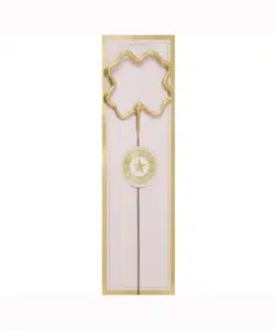 Wondercandle Vuursterretje - Klavertje Goud