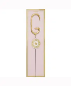 Wondercandle Vuursterretje - Letter G