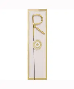 Wondercandle Vuursterretje - Letter R