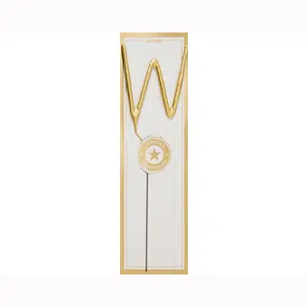 Wondercandle vuursterretje - letter w bij cake, bake & love 5 Wondercandle vuursterretje - letter w