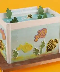 Patchwork cutters + stencil - fish set - nieuw bij cake, bake & love 7