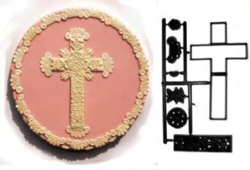 Patchwork - large cross/lace set - nieuw bij cake, bake & love 7