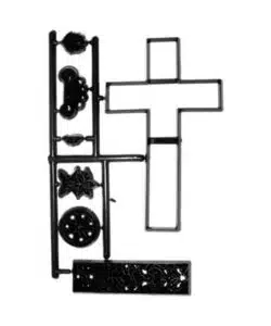 Patchwork - Large Cross/Lace Set - Nieuw