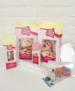 Moederdag Bloemen Cupcakes Pakket