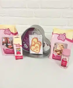 Liefste Mamma Red Velvet Hart Taart Pakket