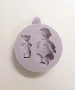 Karen Davies Mould - Baby and Teddy - Nieuw