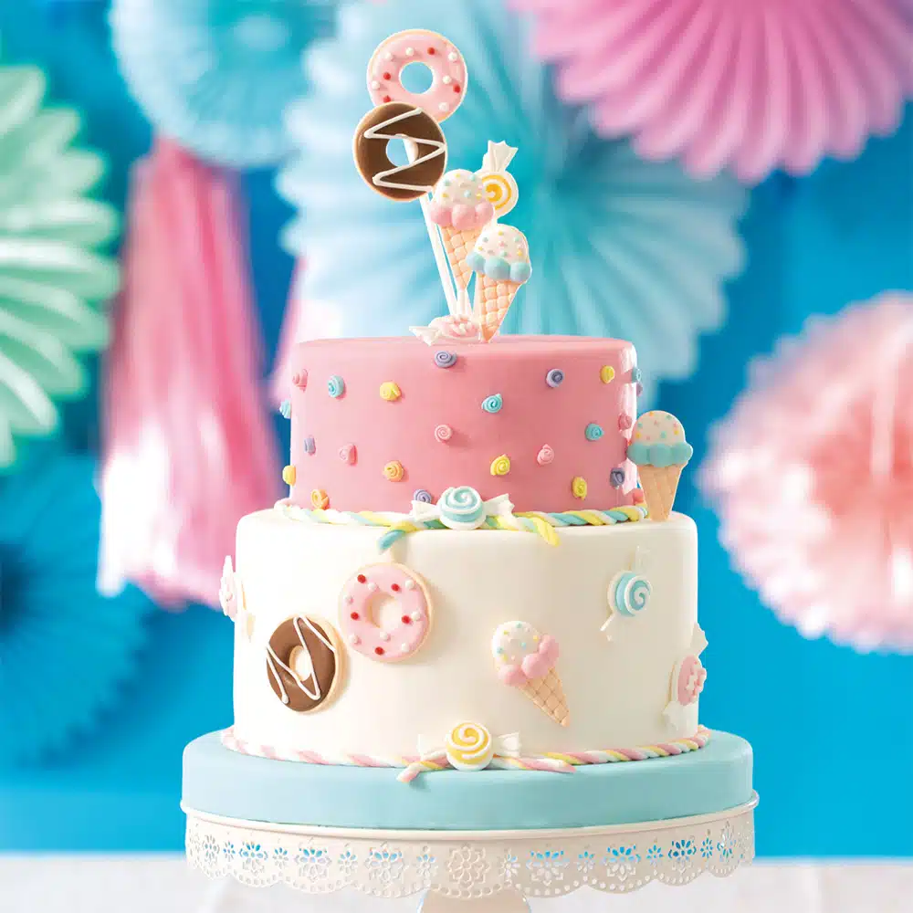 Suikerdecoraties sweets groot 7 stuks bij cake, bake & love 6 Suikerdecoraties sweets groot 7 stuks - afbeelding 2