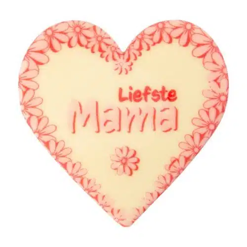 Liefste mamma red velvet hart taart pakket - afbeelding 2
