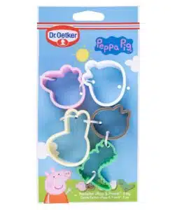 Dr. Oetker Peppa Big & Vriendjes - Koekjes uitstekers set 5