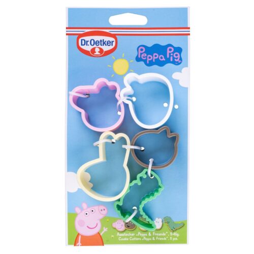 Dr. Oetker peppa big & vriendjes - koekjes uitstekers set 5 bij cake, bake & love 5