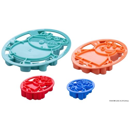 Dr. Oetker peppa big & familie - embossing cookie cutter pk/4 bij cake, bake & love 7