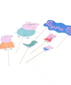 Alternative view of Dr. Oetker Peppa Big & Familie - Taart Toppers pk/12