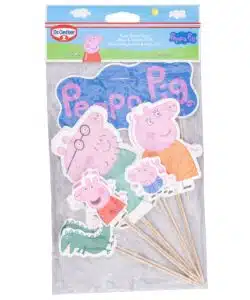 Dr. Oetker Peppa Big & Familie - Taart Toppers pk/12