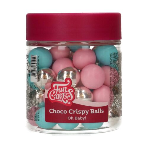 Funcakes choco crispy ballen - oh baby! Bij cake, bake & love 5