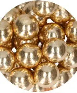 Alternative view of FunCakes Choco Crispy Ballen - Metallic Goud