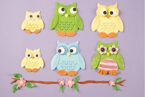 Patchwork - owl set - nieuw bij cake, bake & love 7