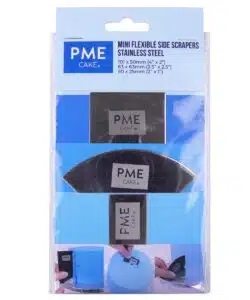 PME Mini Flexibele Zijkant Schrapers set van 3