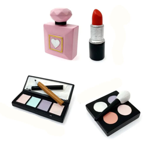 Taartdecoratie set make-up pk/4 bij cake, bake & love 5