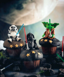 Star wars lightsabers decoratie pk/12 bij cake, bake & love 13