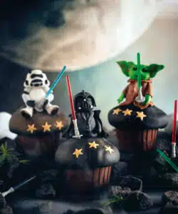 Star wars lightsabers decoratie pk/12 bij cake, bake & love 10