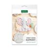 Katy sue silicone mould - sweet safari elephant bij cake, bake & love 3