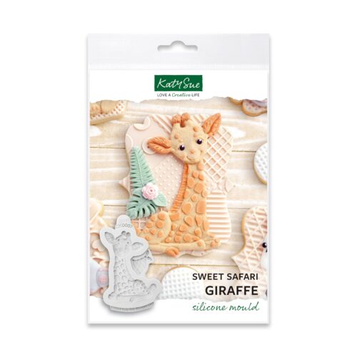 Katy sue silicone mould - sweet safari giraffe bij cake, bake & love 5