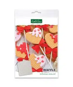 Katy Sue Silicone Mould - Wafel Textuur Mat
