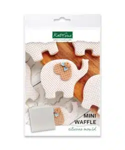 Katy Sue Silicone Mould - Mini Wafel Textuur Mat