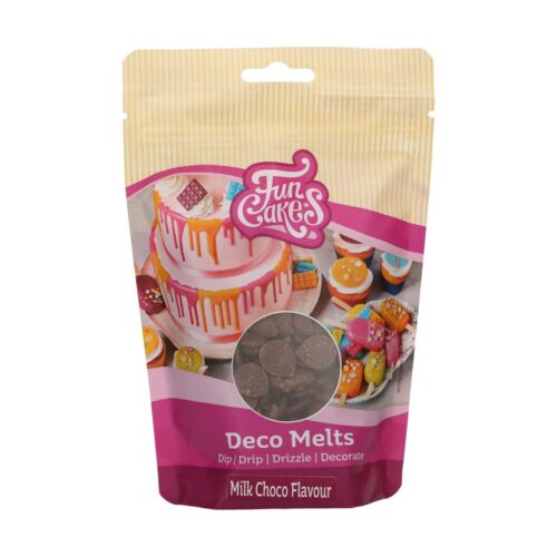 Funcakes deco melts - melkchocolade - 250g bij cake, bake & love 5