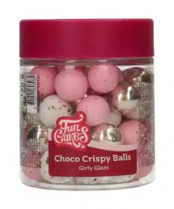 FunCakes Choco Crispy Ballen - Girly Glam