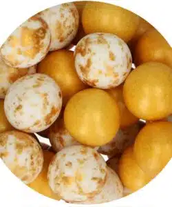 Alternative view of FunCakes Choco Crispy Ballen - Glamour Gold