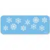 Jem stencil - snowflakes bij cake, bake & love 3