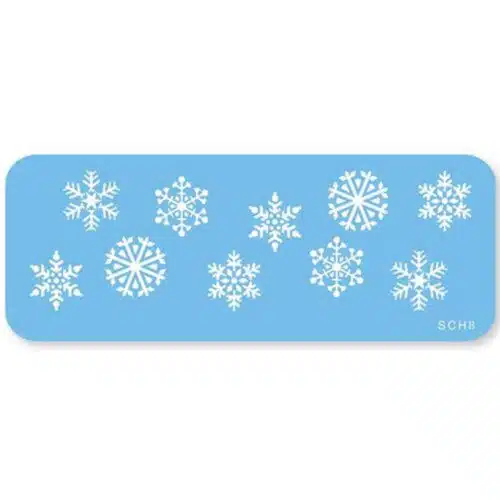 Jem stencil - snowflakes