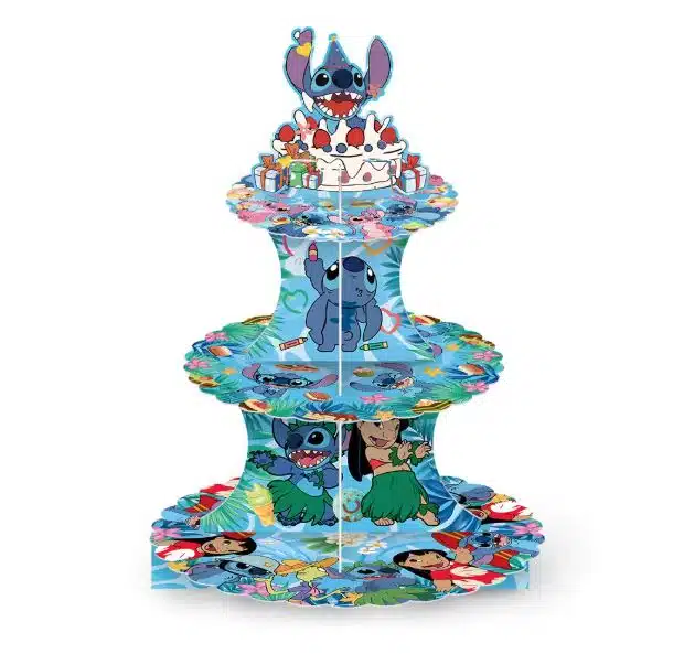 Stitch cupcake standaard bij cake, bake & love 5 Stitch cupcake standaard