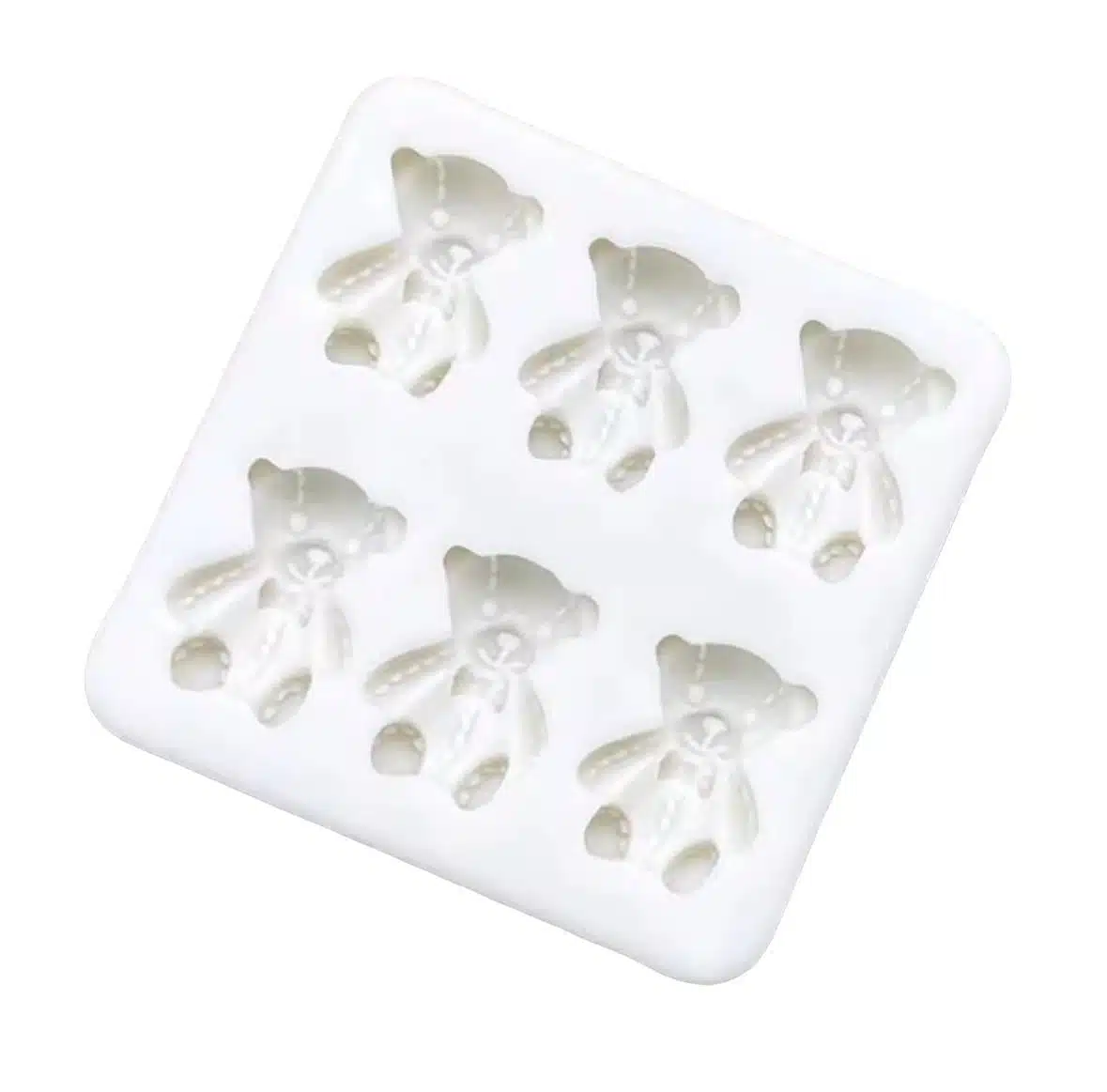 Siliconen mal kleine beertjes bij cake, bake & love 5 Siliconen mal kleine beertjes