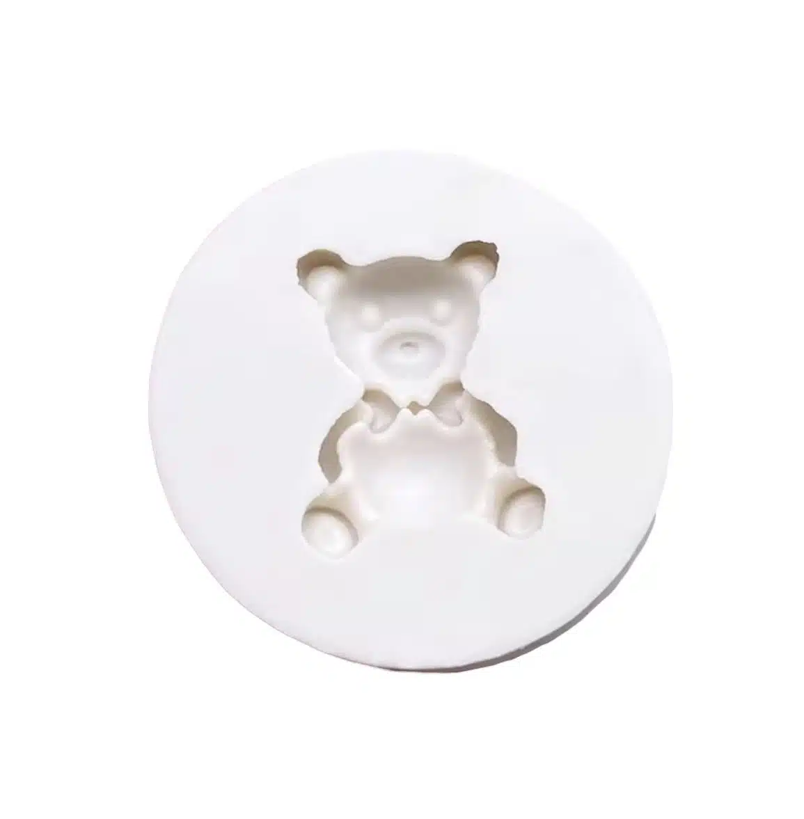 Siliconen mal kleine beer bij cake, bake & love 5 Siliconen mal kleine beer