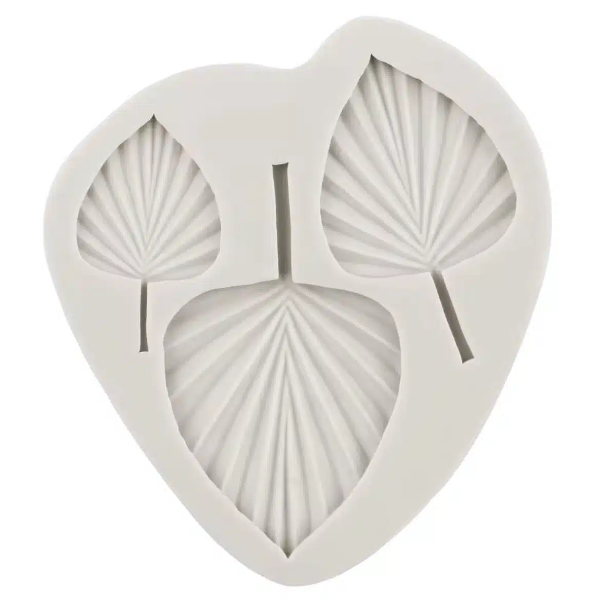 Siliconen mal palm waaier bij cake, bake & love 5 Siliconen mal palm waaier