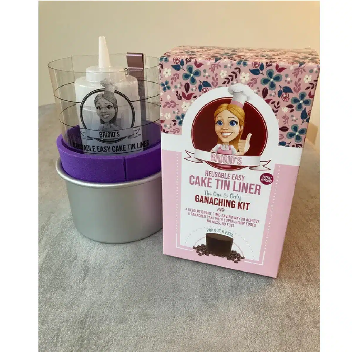Taart coating kit 13cm - 5" bij cake, bake & love 8 Taart coating kit 13cm - 5" - afbeelding 4
