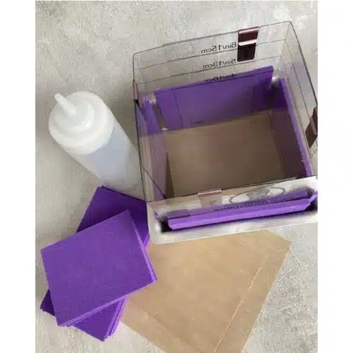 Taart coating kit vierkant set/3 - afbeelding 3