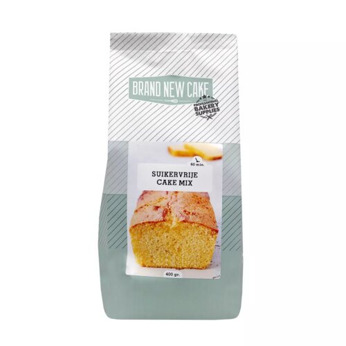 Brand new cake cake mix suikervrij 400g bij cake, bake & love 5