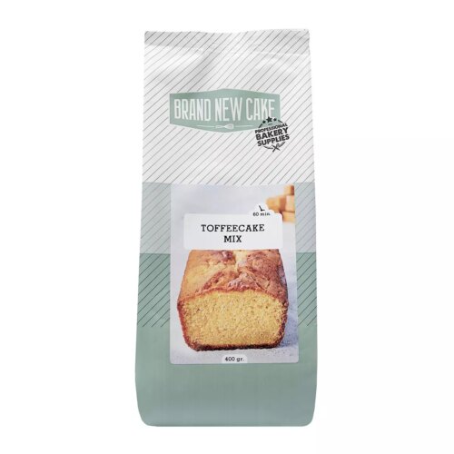 Brand new cake toffeecake mix 400g bij cake, bake & love 5