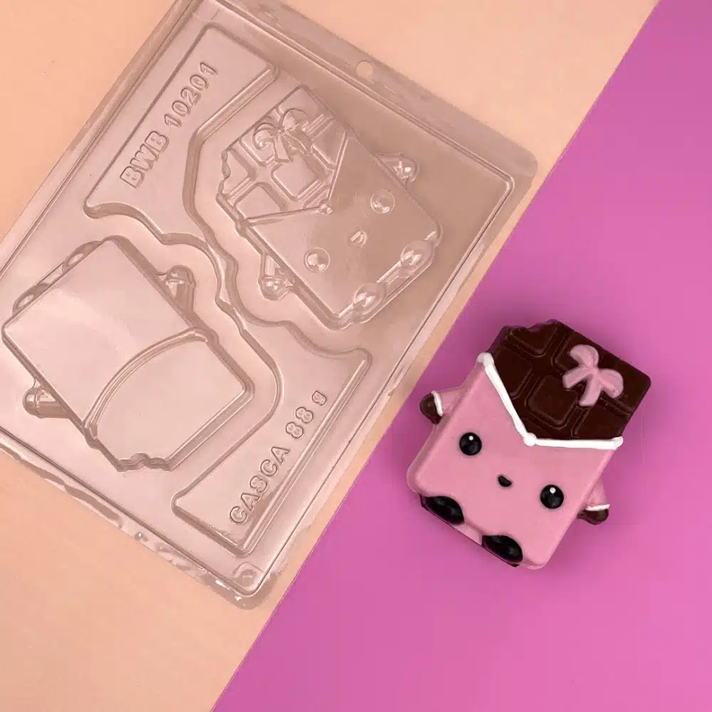 Chocolade mal chocolade reep kawaii bij cake, bake & love 5 Chocolade mal chocolade reep kawaii