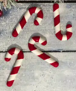 Chocolade mal Large Candy Canes