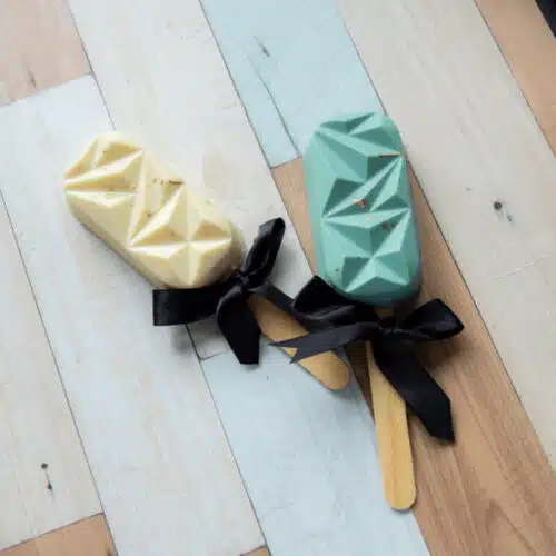 Chocolade mal geometrische ijsjes small